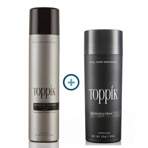 Toppik Hair Kit 55gr Fibre And Volumizing Spray